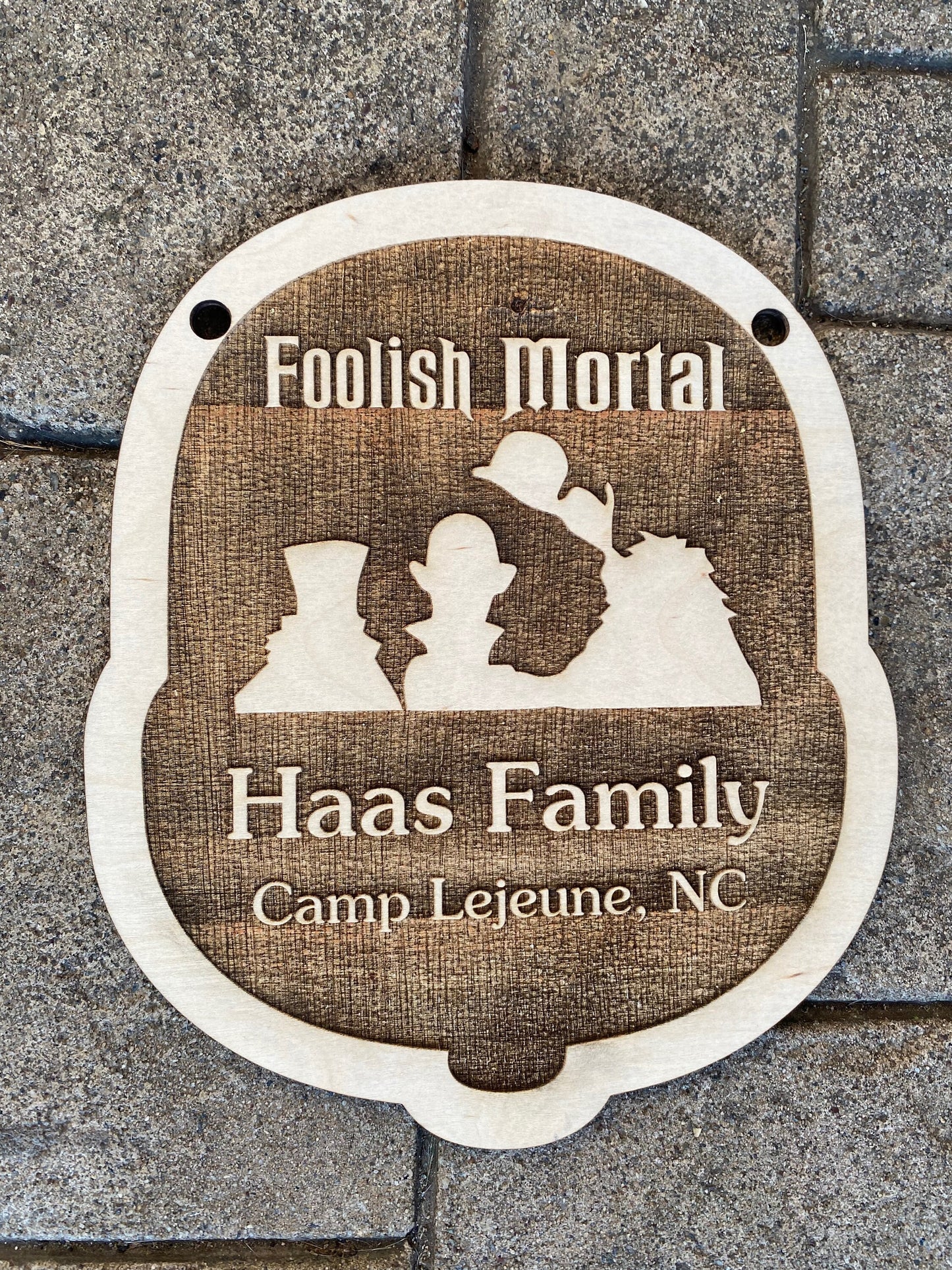 Personalized Theme Park Sign Stroller Spotter