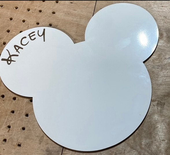 Personalized Mouse Dry Erase Board