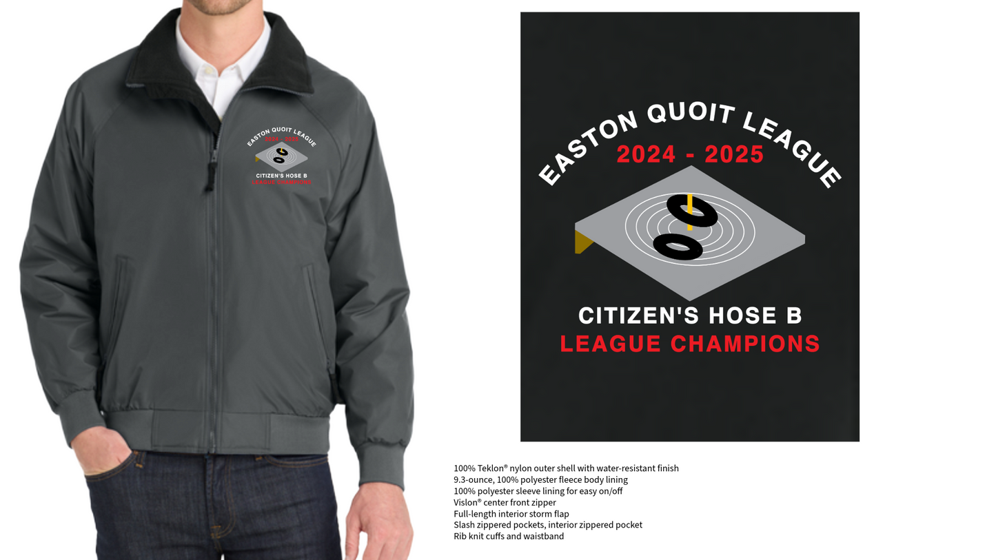 Easton Quoit League Champions Jacket
