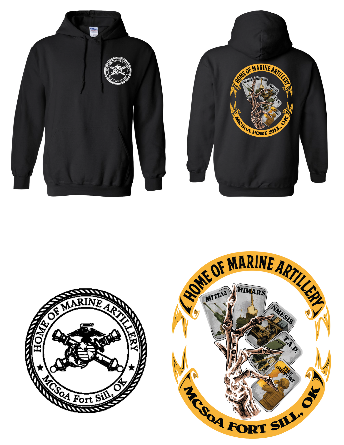Black Hoodie - MCSOA