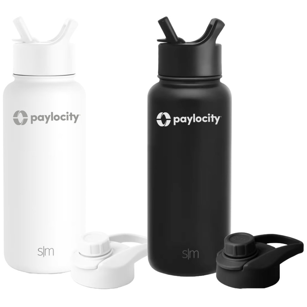 Paylocity Simple Modern Water Bottle