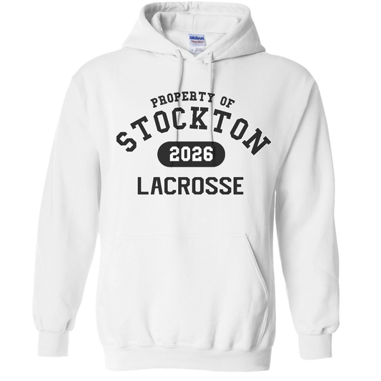 Property of Stockton Lacrosse Hoodie