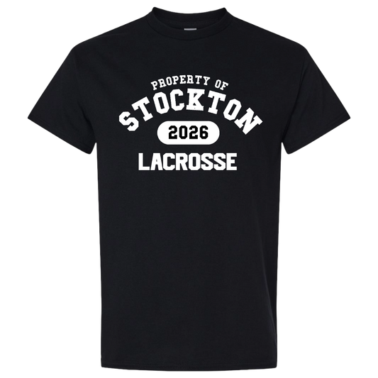 Property of Stockton Lacrosse T-Shirt