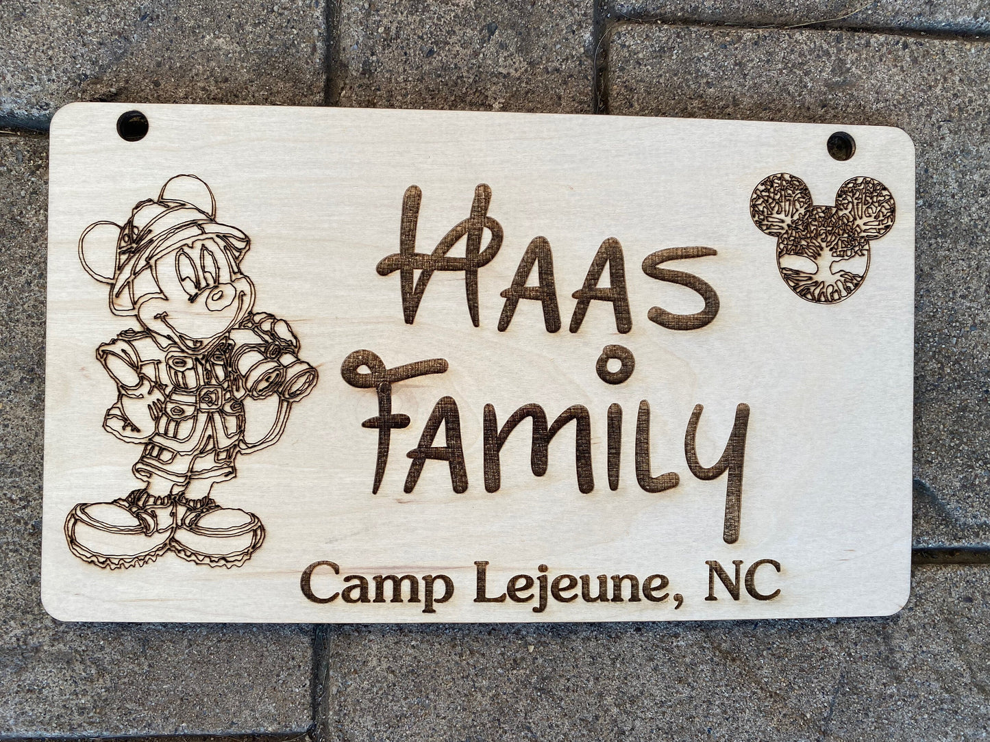 Personalized Theme Park Sign Stroller Spotter