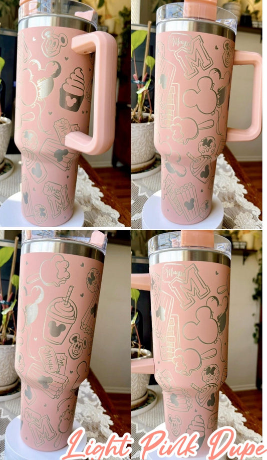 40oz Mainstreet Snacks Tumbler with Handle & Straw, Gift For Him, Gift For Her, Personalized Gifts, Travel Tumbler, 40 oz tumbler cup