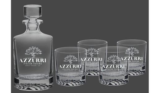 Personalized Decanter and Glass Set