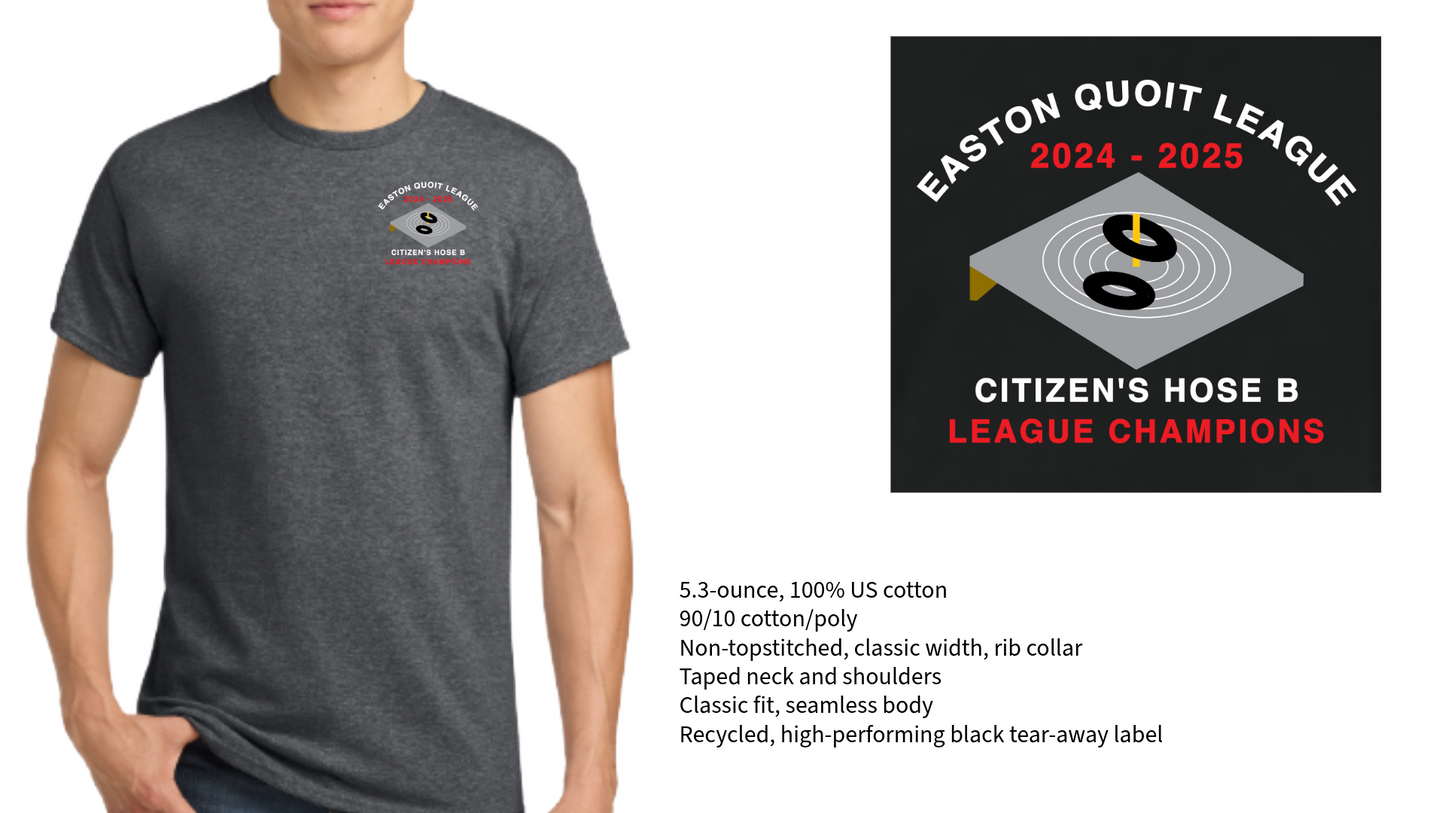 Easton Quoit League Champions TShirt