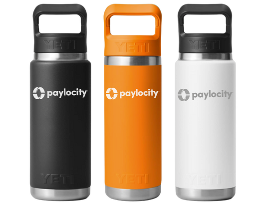 Paylocity Yeti Rambler 26oz Water Bottle