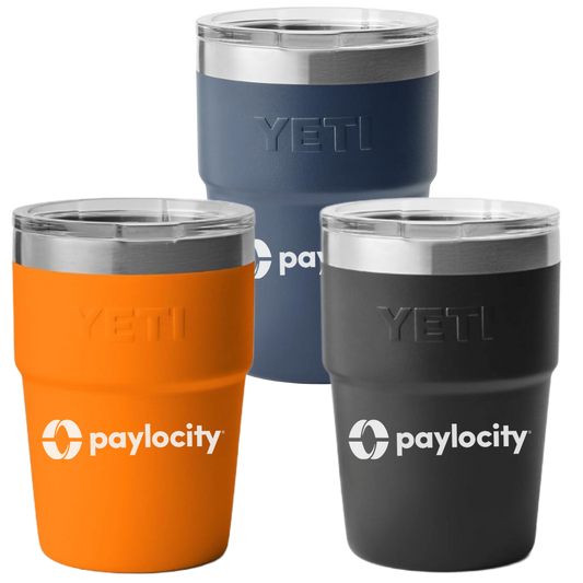 Paylocity Yeti Rambler 16oz Stackable Tumbler