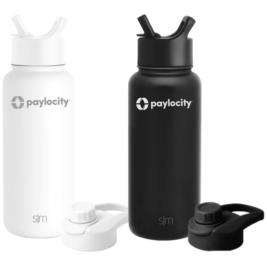 Paylocity Simple Modern Water Bottle