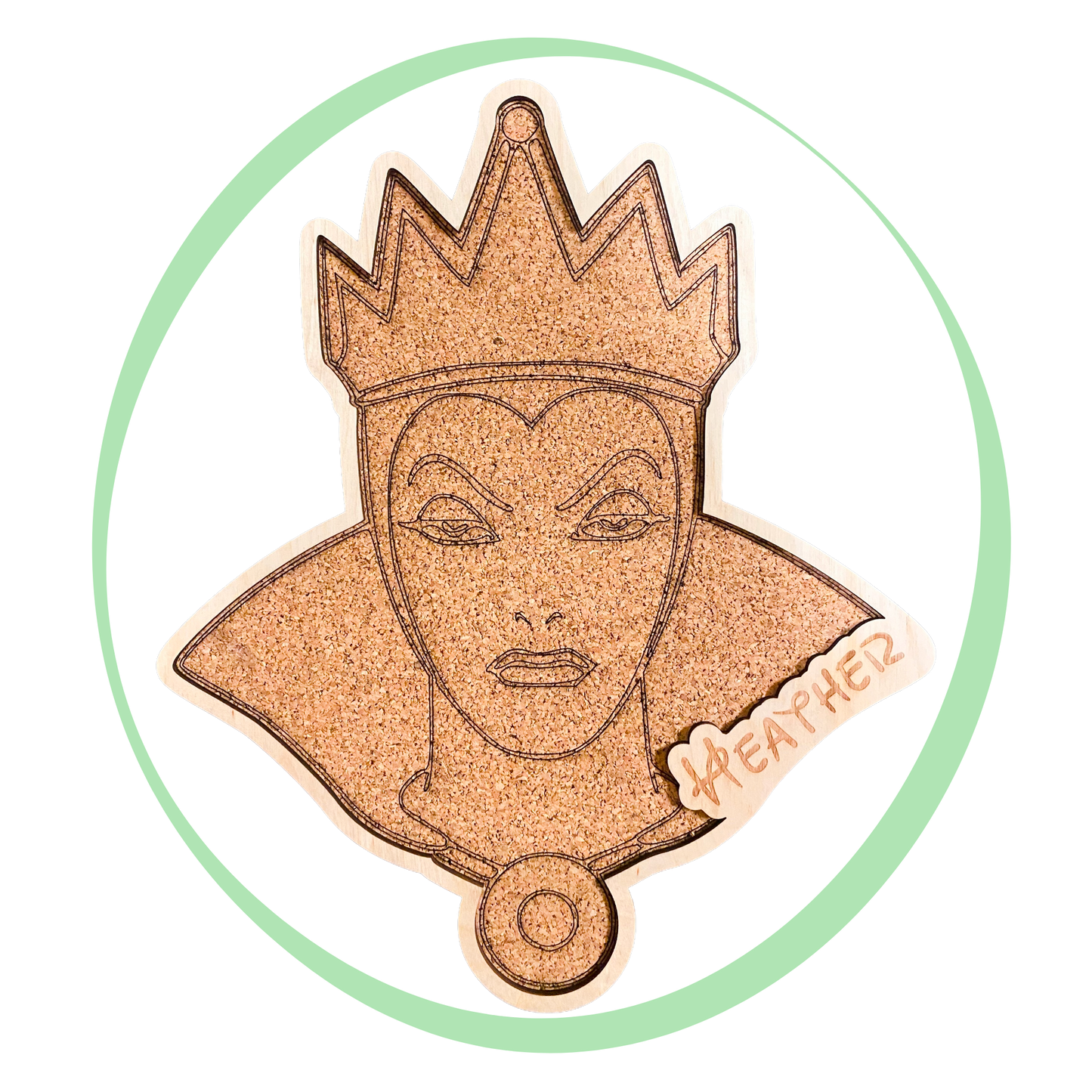 Queen Pin Board/ Queen Cork Board