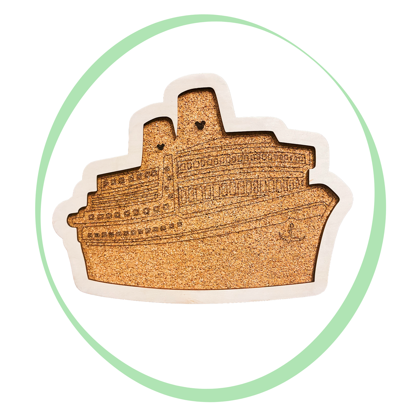 Cruise Ship Pin Board