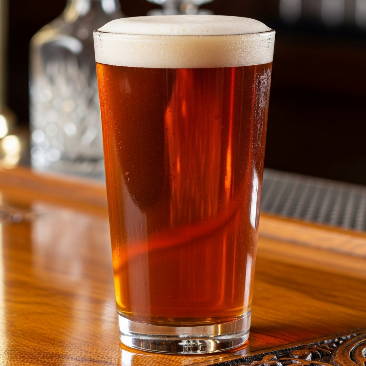 Personalized Pint Glass | Custom Laser Engraved Beer Glass | Monogrammed Gift for Him | Groomsmen Proposal | Promotional Business Logo Glass