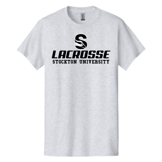 Stockton University Logo Lacrosse T-Shirt