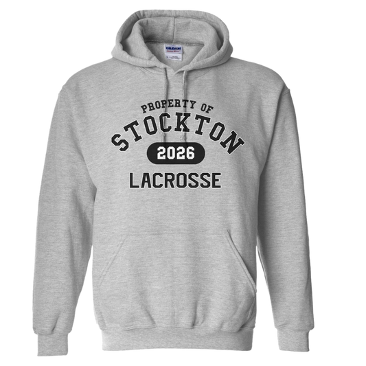Property of Stockton Lacrosse Hoodie