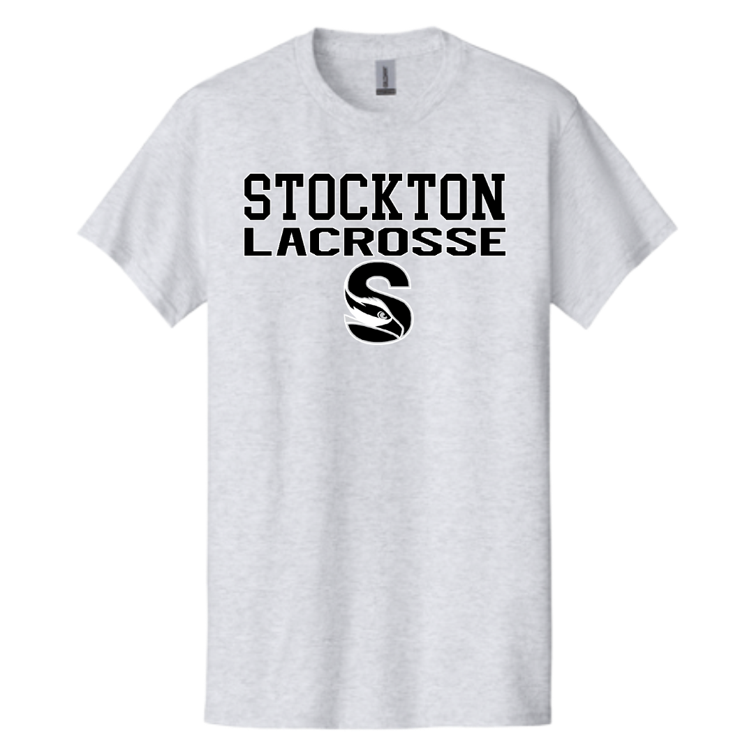 Stockton Logo Lacrosse T-Shirt