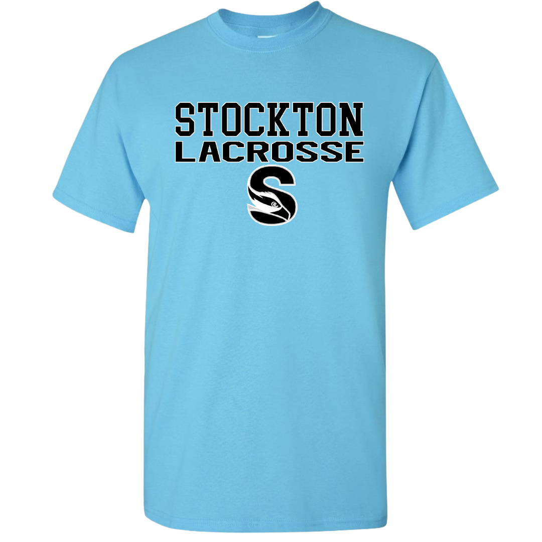 Stockton Logo Lacrosse T-Shirt