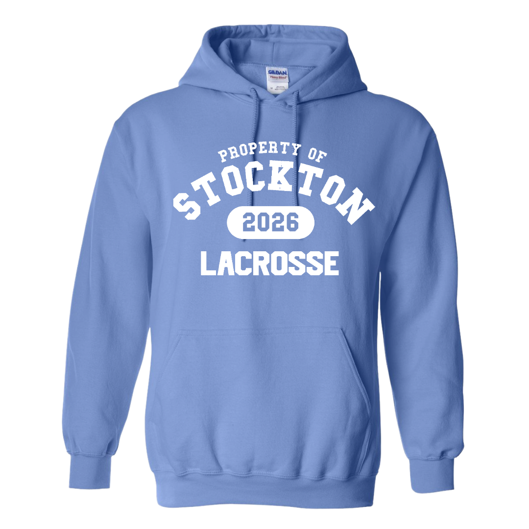 Property of Stockton Lacrosse Hoodie