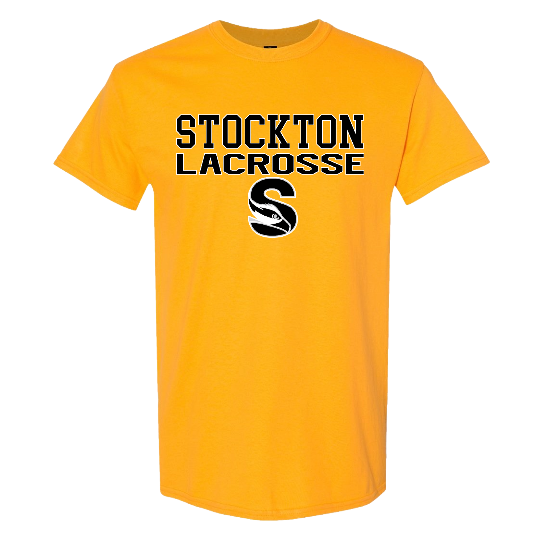 Stockton Logo Lacrosse T-Shirt