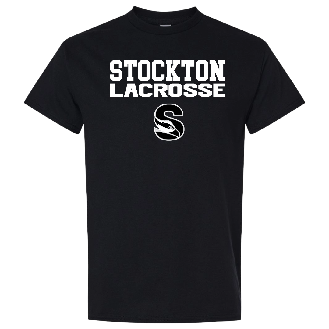 Stockton Logo Lacrosse T-Shirt