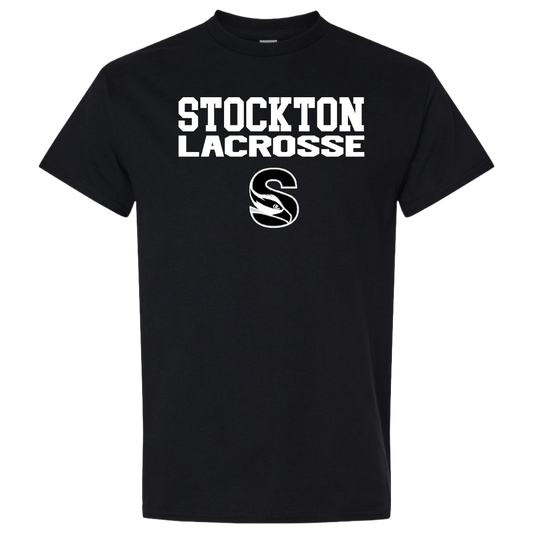 Stockton Logo Lacrosse T-Shirt