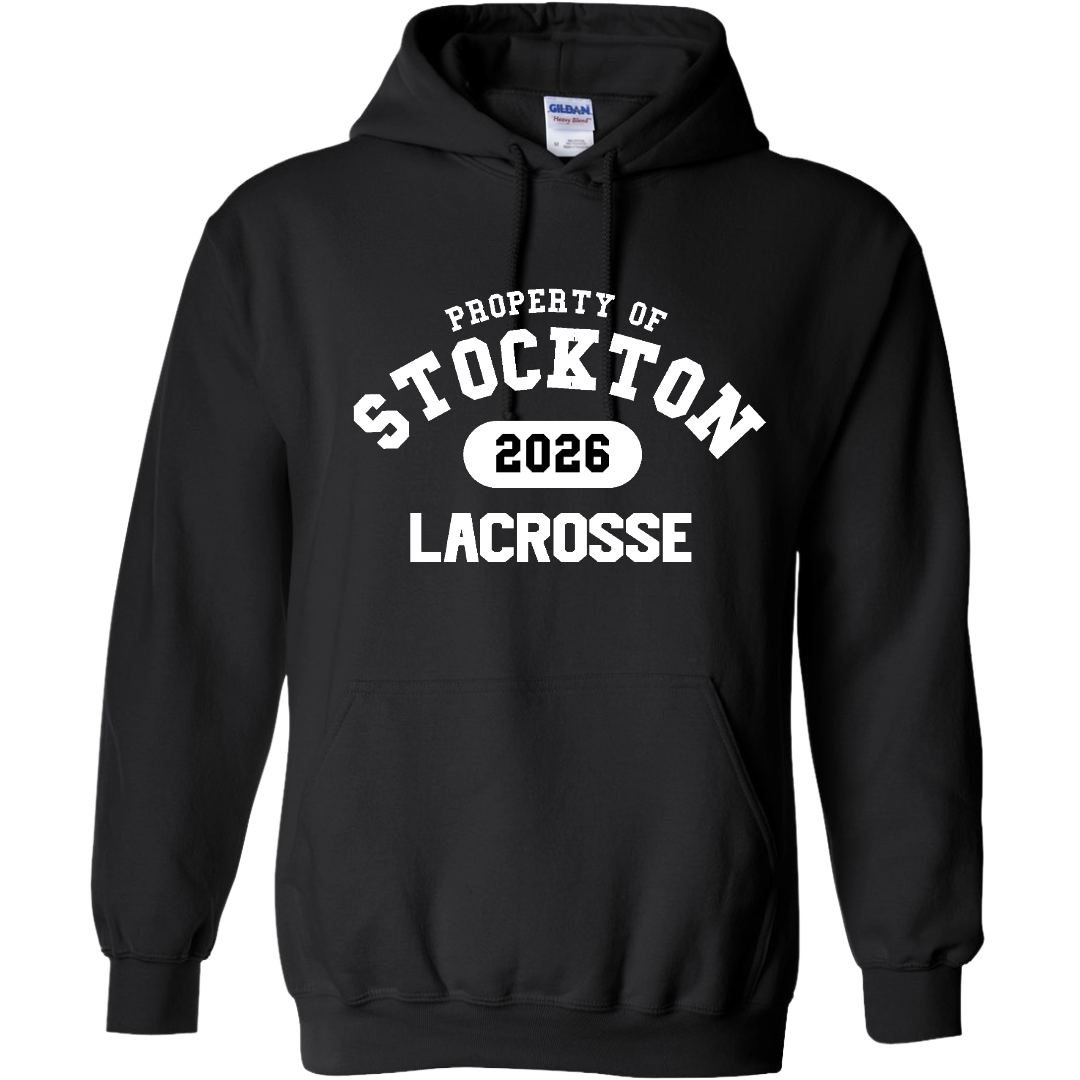 Property of Stockton Lacrosse Hoodie