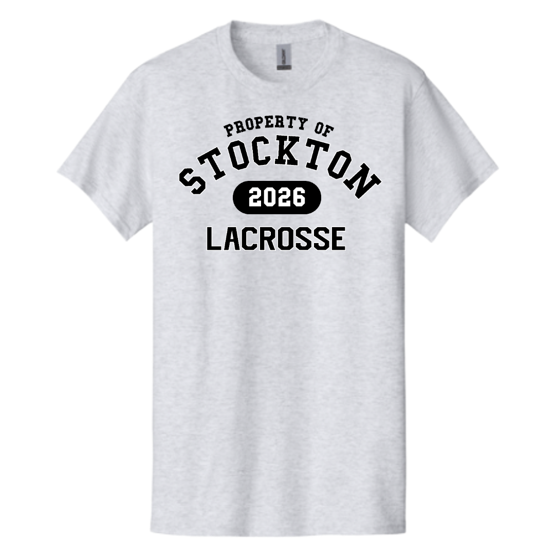 Property of Stockton Lacrosse T-Shirt