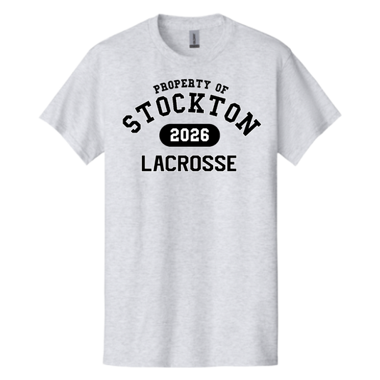 Property of Stockton Lacrosse T-Shirt