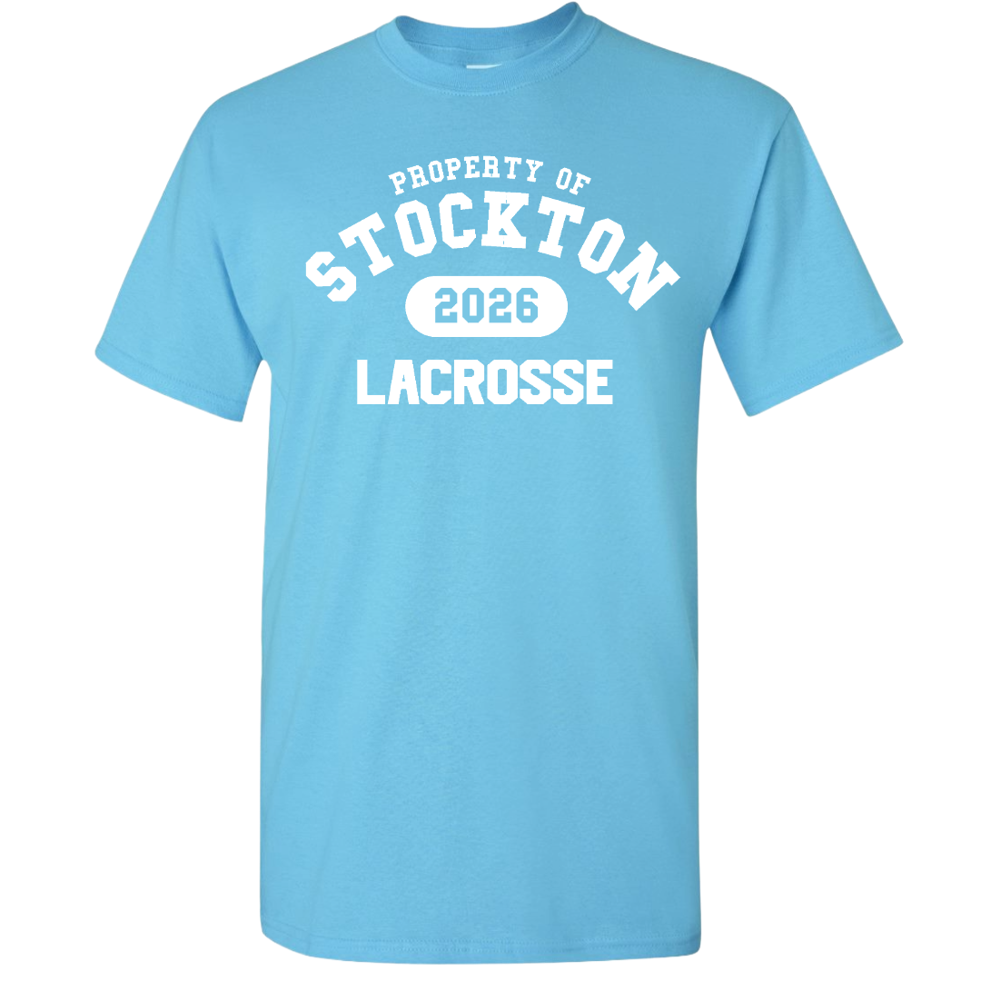 Property of Stockton Lacrosse T-Shirt