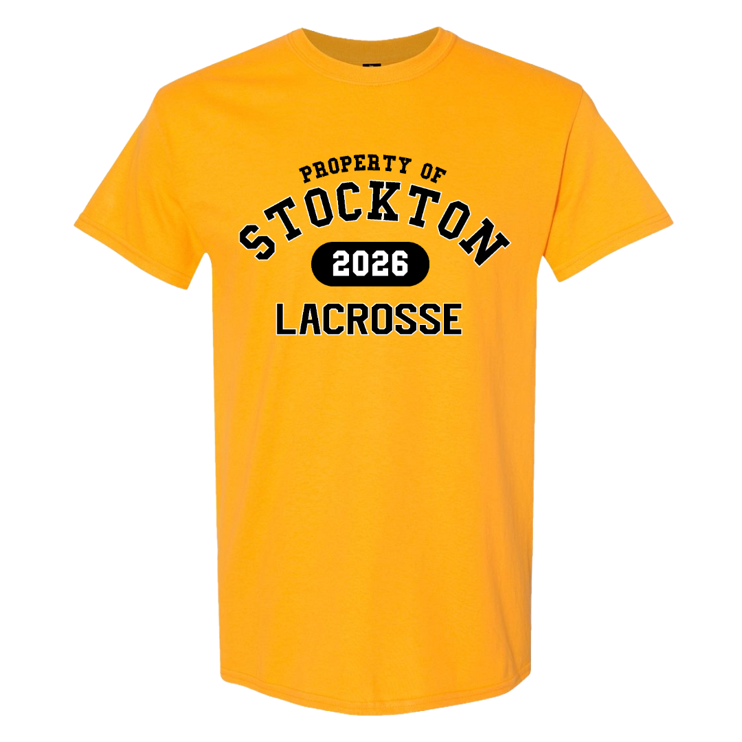 Property of Stockton Lacrosse T-Shirt