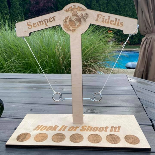 Customizable Tabletop  Ring Toss Game