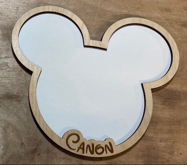 Personalized Mouse Dry Erase Board