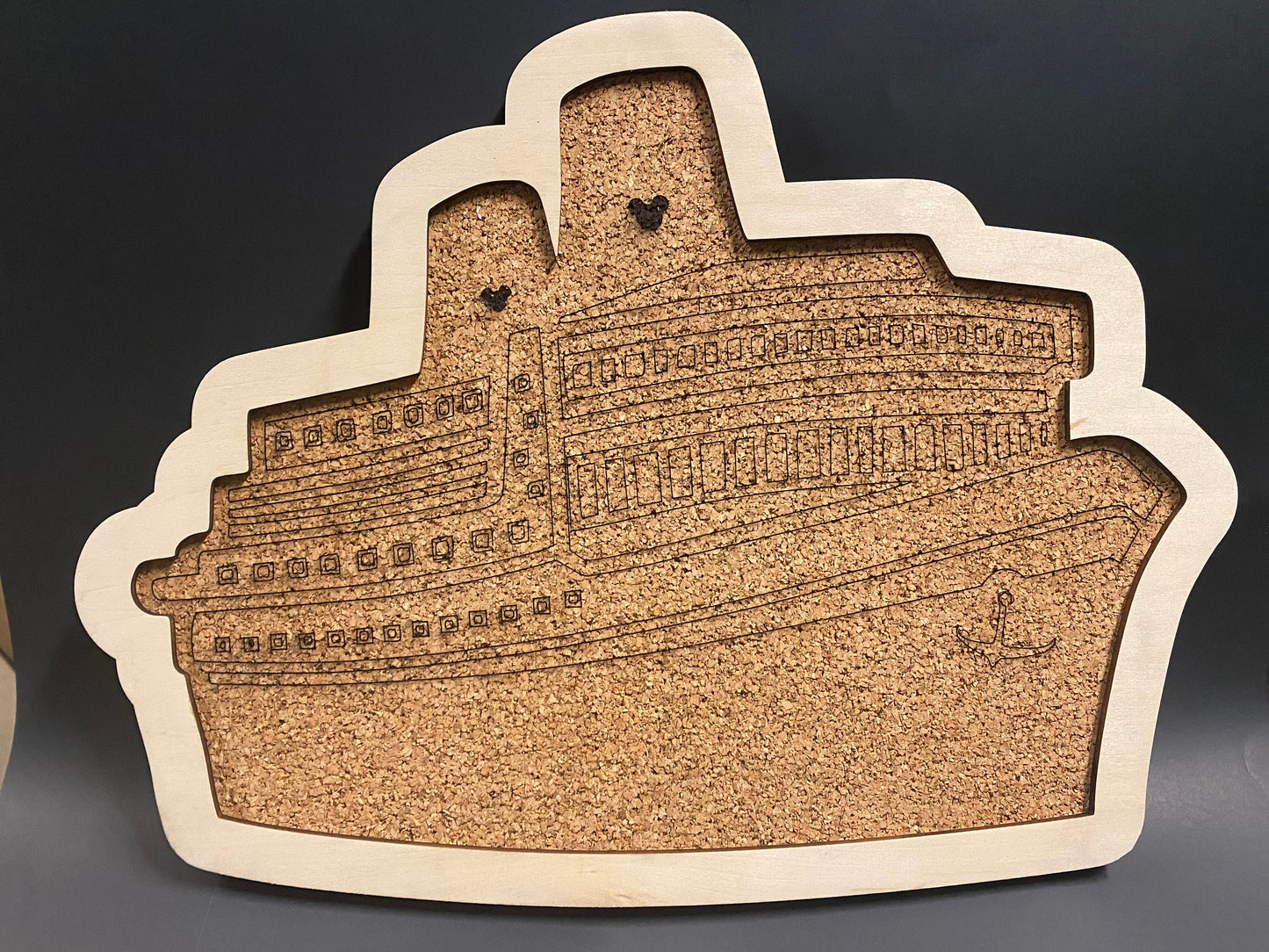 Cruise Ship Pin Board