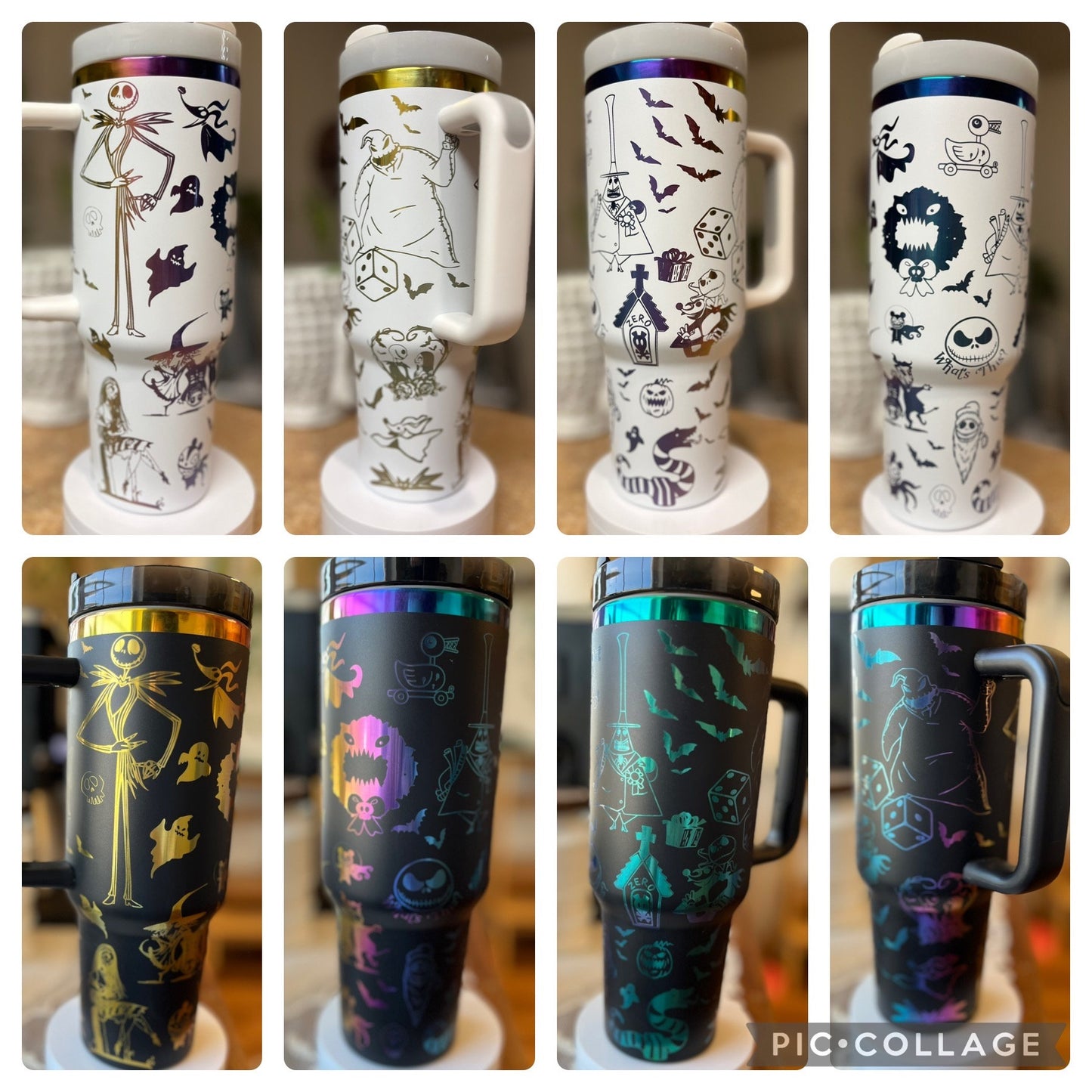 40oz Pumpkin King Tumbler with Handle & Straw, Gift For Him, Gift For Her, Personalized Gifts, Bridesmaid Tumbler, 40oz tumbler cup