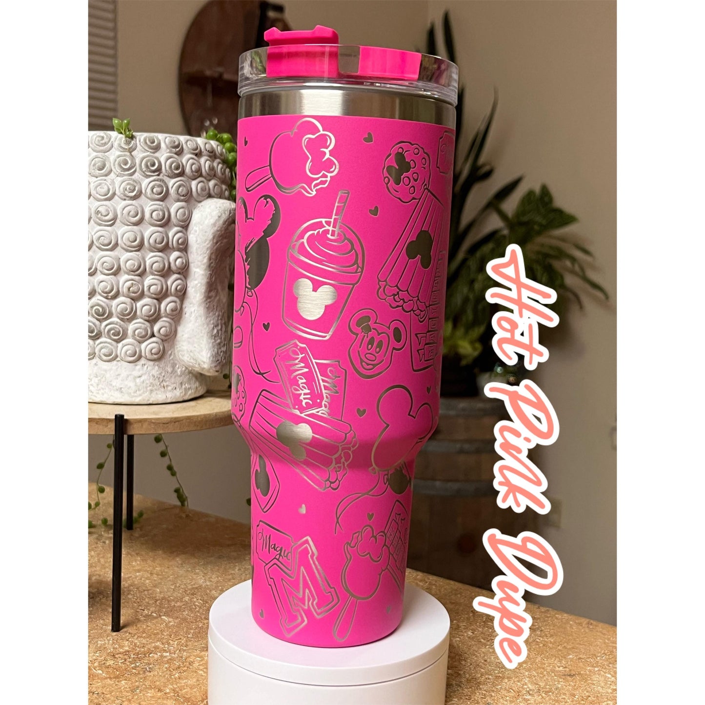 40oz Mainstreet Snacks Tumbler with Handle & Straw, Gift For Him, Gift For Her, Personalized Gifts, Travel Tumbler, 40 oz tumbler cup